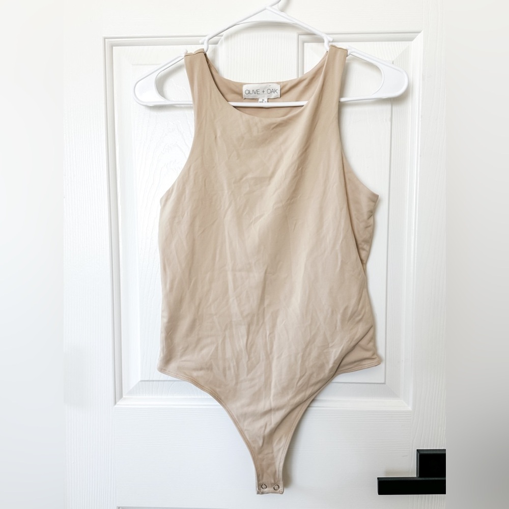 Olive & Oak Cream/Beige Women’s Bodysuit